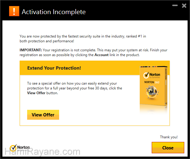 Norton 360 21.3.0.12 Immagine 9