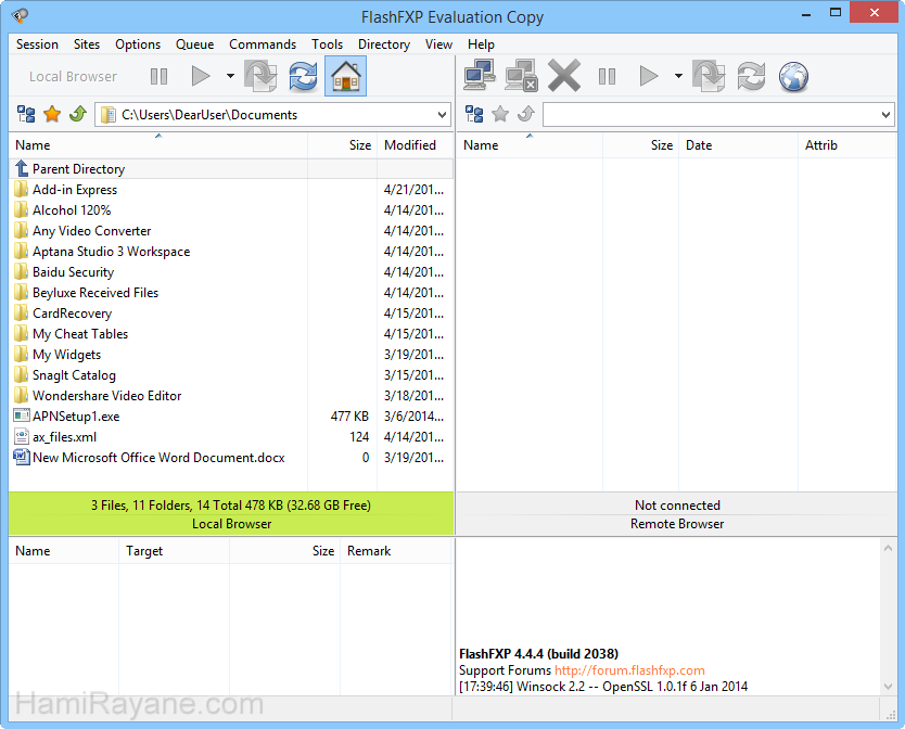 FlashFXP 5.4.0 build 3970 عکس 11