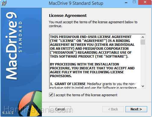 MacDrive Standard 10.5.4 عکس 1