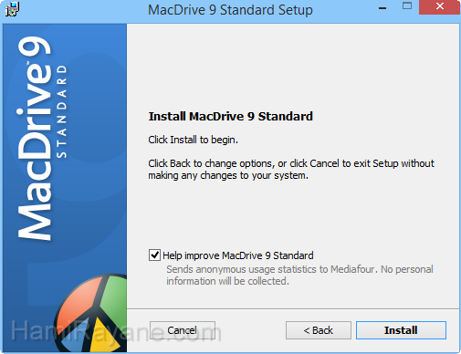 MacDrive Standard 10.5.4 Resim 2