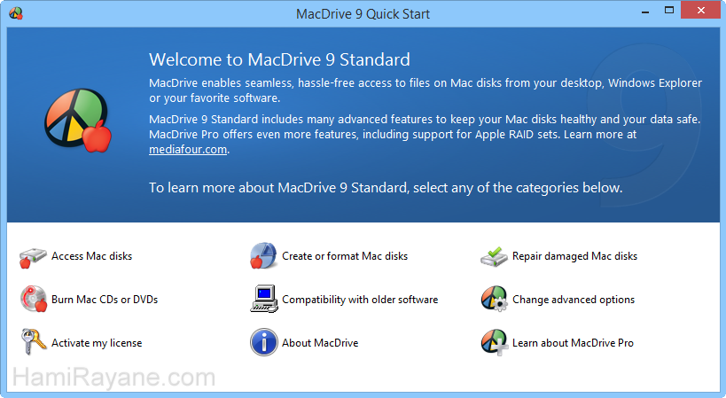 MacDrive Standard 10.5.4