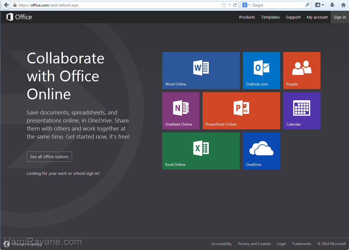 Microsoft Office 2013 On Line عکس 1