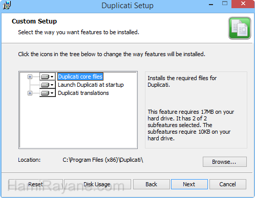 Duplicati 1.3.4 Picture 3