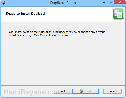 Duplicati 1.3.4 Image 4