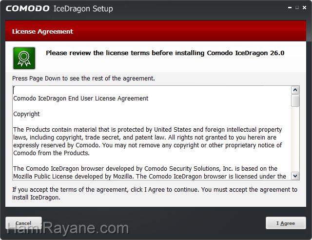 Comodo IceDragon 64.0.4.15 32bit Picture 1