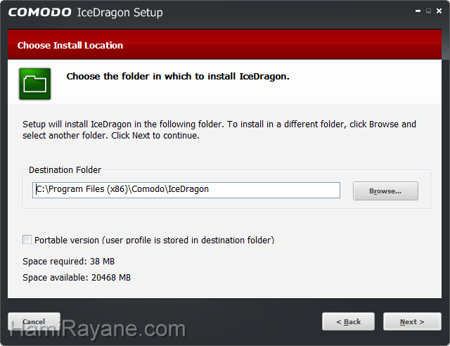 Comodo IceDragon 64.0.4.15 32bit Bild 2