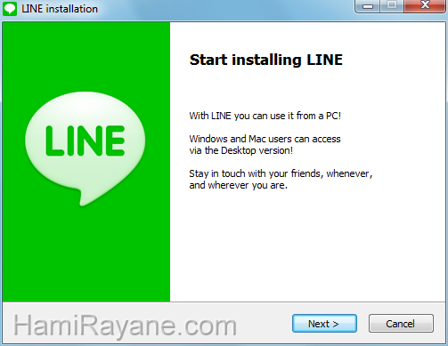 LINE for Windows 5.16.2.1932 Instant Messenger عکس 2