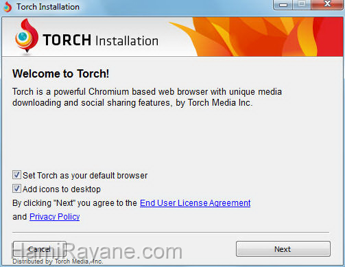 Torch Browser 60.0.0.1508 그림 1