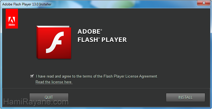 Adobe Flash Player 32.0.0.156 (IE) 絵 1