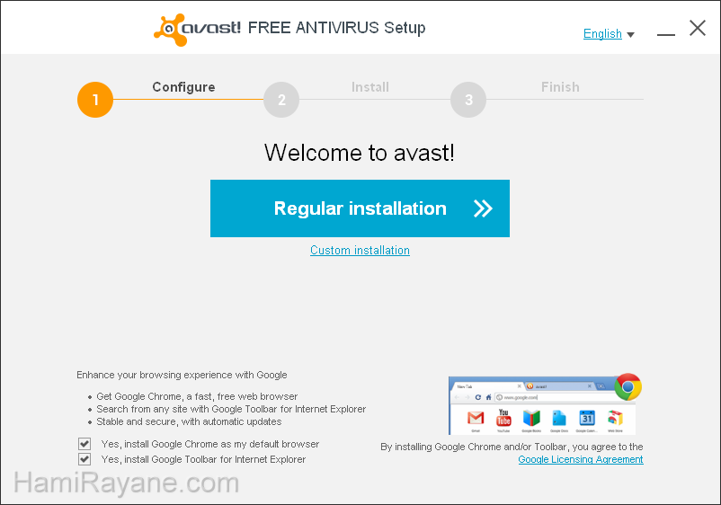 Avast Free Antivirus 19.3.2369 عکس 2