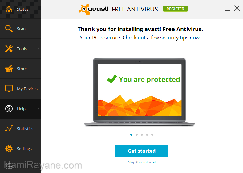 Avast Free Antivirus 19.3.2369 عکس 7