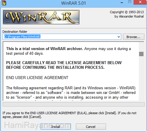 WinRAR 5.70 32-bit Picture 1
