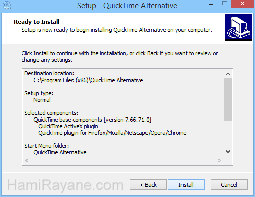 QuickTime Alternative 3.2.0 Bild 7