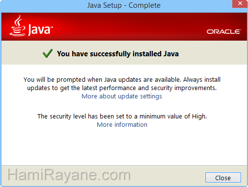 Java Runtime Environment 8.0 build 201 (32-bit) JRE