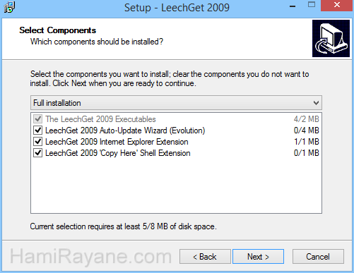 LeechGet 2009 Version 2.1 Obraz 4