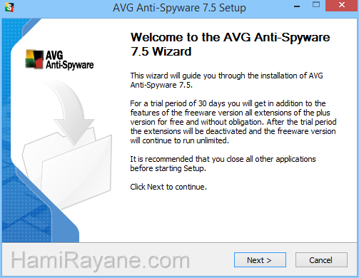 AVG Anti-Spyware 7.5.1.43 Imagen 2