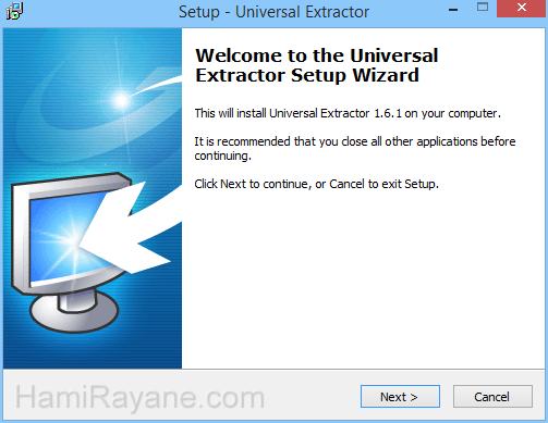 Universal Extractor 1.6.1 그림 1