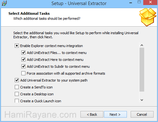 Universal Extractor 1.6.1 Picture 6