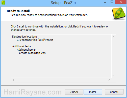 PeaZip 6.6.1 32bit Obraz 6