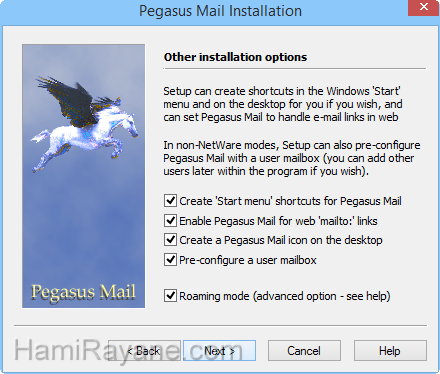 Pegasus Mail 4.73 Bild 5