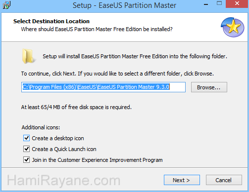 EASEUS Partition Master Home Edition 13.0 for PC Windows عکس 2