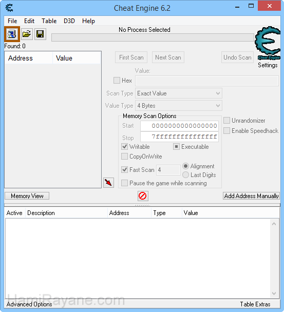 Cheat Engine 6.6 عکس 10