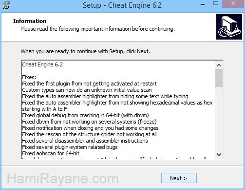 Cheat Engine 6.6 عکس 8