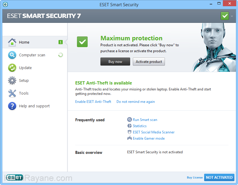 ESET Smart Security Premium 11.2.49.0  (32bit) 絵 7