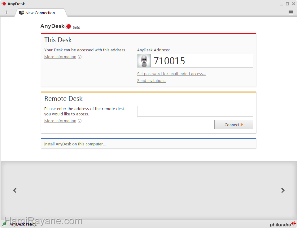 AnyDesk 4.2.3 Picture 1